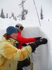 Identifying layers in the snowpack