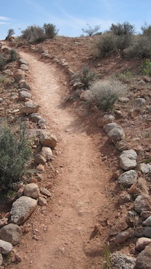 Good trails decrease trail braiding.